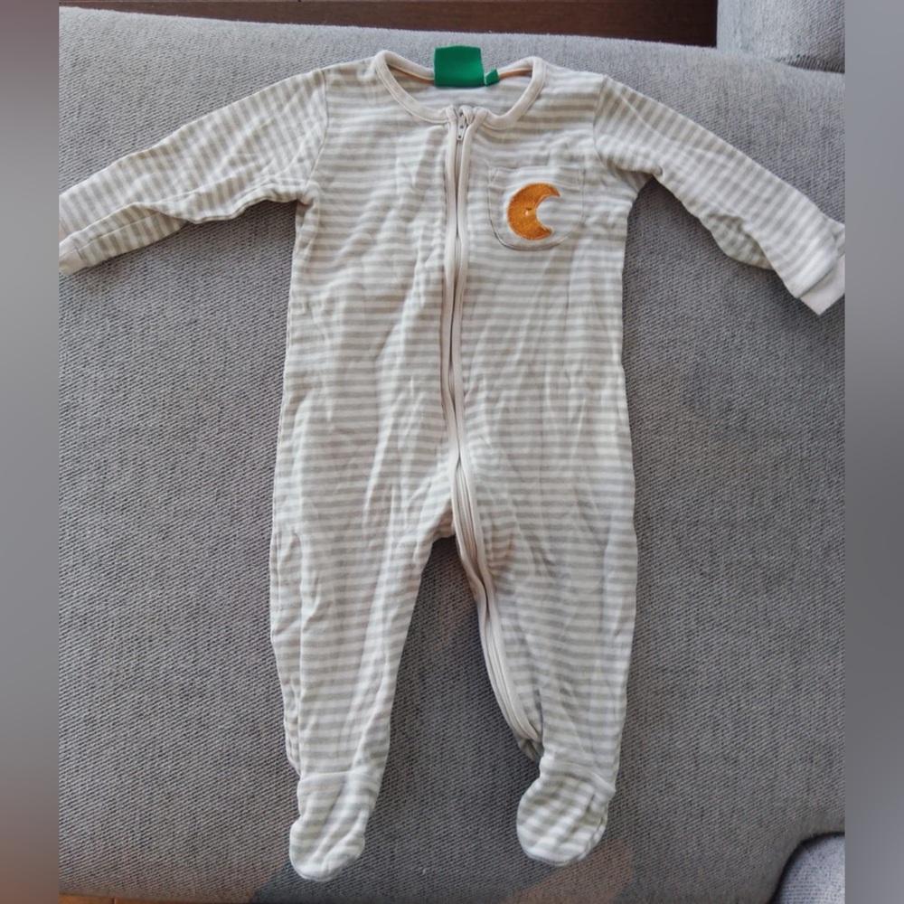 Little Green Radicals pyjamas; size 9-12 months